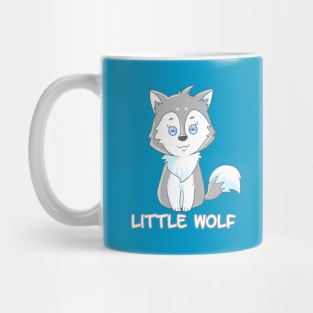 cute funny wolf cartoon Mug